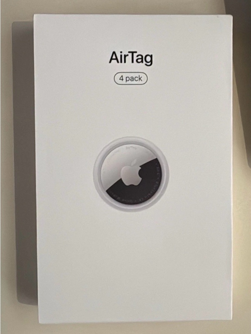 Apple AirTag 4-Pack - White Packaging